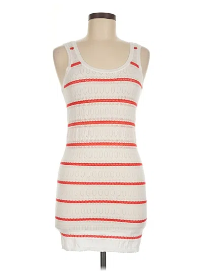 Pre-owned Florence By Mills Casual Dress In White