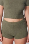Florence By Mills Chenille Shorts In Green