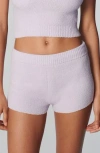 Florence By Mills Chenille Shorts In Purple