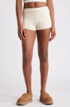 Florence By Mills Chenille Shorts In Whitecap Grey