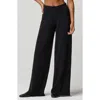 Florence By Mills Chenille Wide Leg Pants In Black