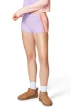 Florence By Mills Colorblock Sweater Shorts In Millie Lavender