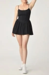 Florence By Mills Corset Fit & Flare Minidress In Black