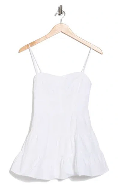 Florence By Mills Corset Minidress In White