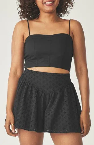 Florence By Mills Corset Top In Black