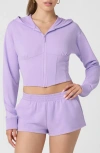 Florence By Mills Corset Zip Hoodie In Multi