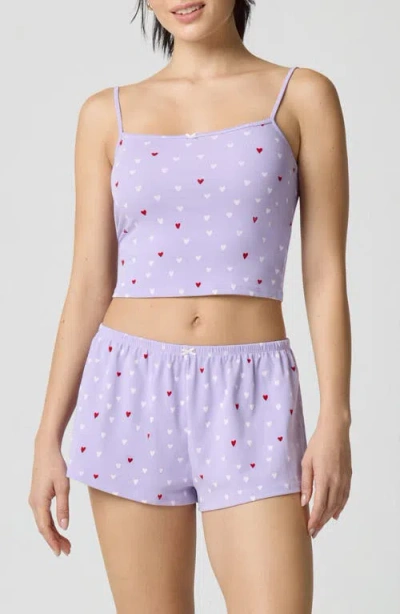 Florence By Mills Cotton Blend Pajamas In Blue