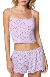 Florence By Mills Cotton Blend Pajamas In Millie Lavender Holly