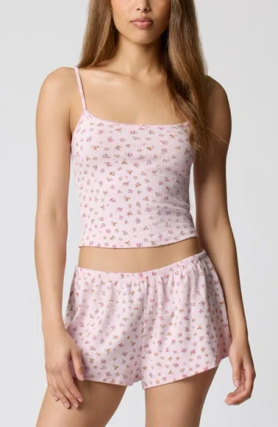Florence By Mills Cotton Blend Pajamas In Pink