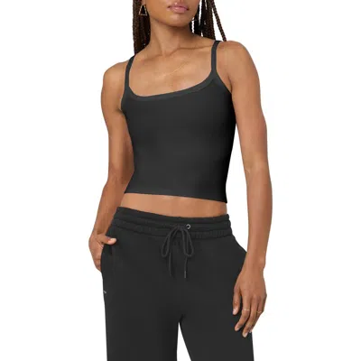 Florence By Mills Couch Date Rib Tank Top In Black