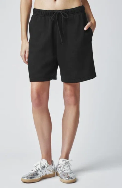 Florence By Mills Cozy Crush Boyfriend Shorts In Black