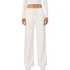 Florence By Mills Cozy Crush Forever Embroidered Wide Leg Sweatpants
