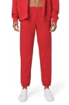Florence By Mills Cozy Crush Joggers In Scarlet