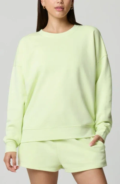 Florence By Mills Cozy Crush Oversize Sweatshirt In Green