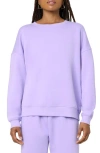 Florence By Mills Cozy Crush Oversize Sweatshirt In Millie Lavender