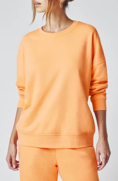 Florence By Mills Cozy Crush Oversize Sweatshirt In Orange