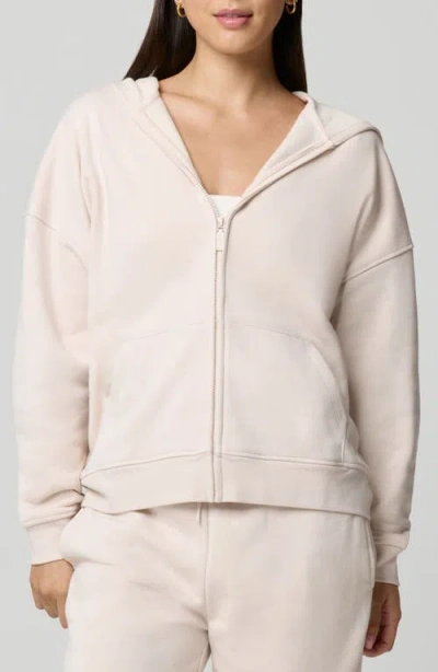 Florence By Mills Cozy Crush Oversize Zip Hoodie In Neutral