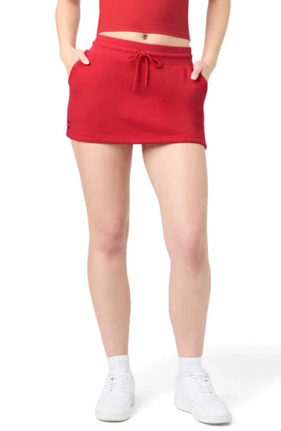 Florence By Mills Cozy Crush Sporty Skort In Scarlet
