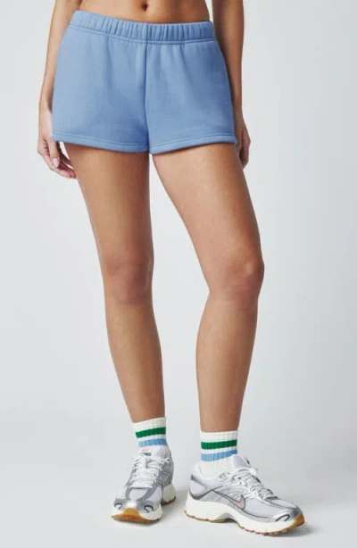Florence By Mills Cozy Crush Sweat Shorts In Blue