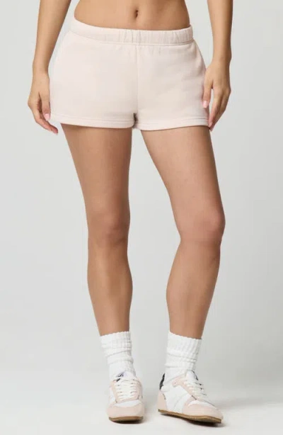 Florence By Mills Cozy Crush Sweat Shorts In White