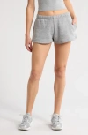 Florence By Mills Cozy Crush Sweat Shorts In Heather Grey