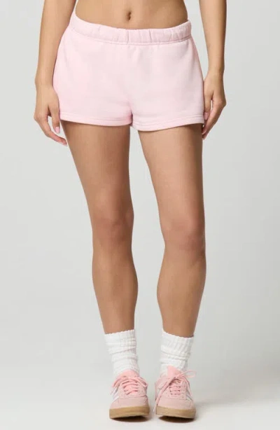 Florence By Mills Cozy Crush Sweat Shorts In Pink