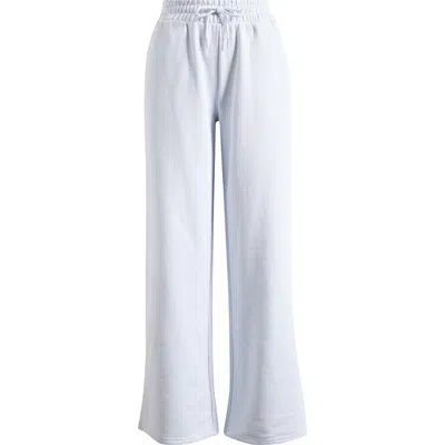 Florence By Mills Cozy Crush Wide Leg Sweatpants In Blue