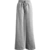 Florence By Mills Cozy Crush Wide Leg Sweatpants In Heather Grey