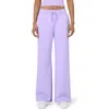 Florence By Mills Cozy Crush Wide Leg Sweatpants In Millie Lavender