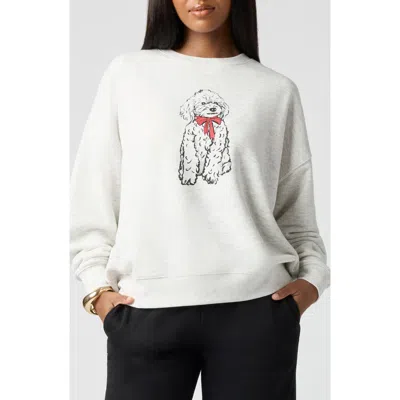Florence By Mills Cozy Crush Winnie Graphic Sweatshirt In Gray