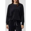 Florence By Mills Crewneck Velour Sweatshirt In Black