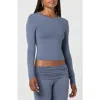 Florence By Mills Crop Top In Blue