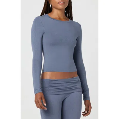 Florence By Mills Crop Top In Blue