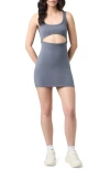 Florence By Mills Cutout Body-con Minidress In Grisaille