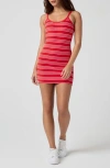 Florence By Mills Cutout Tank Minidress In Red