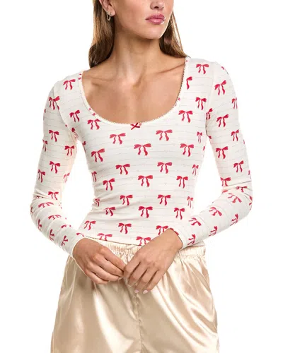 Florence By Mills Daze Off Long Sleeve Top In Multi
