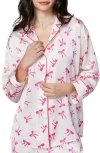 Florence By Mills Dream Satin Pajama Shirt