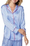 Florence By Mills Dream Satin Pajama Shirt In Windsurfer Bows