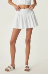 Florence By Mills Eyelet Mini Skort In White