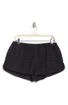 Florence By Mills Eyelet Shorts In Black