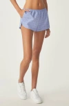 Florence By Mills Eyelet Shorts In Blue