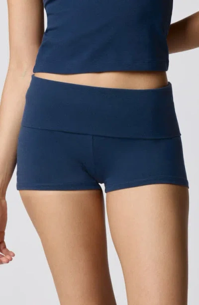 Florence By Mills Fold Down Shorts In Blue