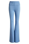 Florence By Mills Foldover Cotton Blend Leggings In Endless Sky