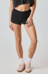 Florence By Mills French Terry Shorts In Black