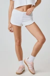 Florence By Mills French Terry Shorts In White