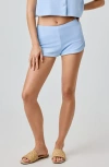 Florence By Mills French Terry Shorts In Blue