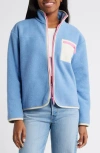 Florence By Mills High Pile Fleece Jacket In Endless Sky