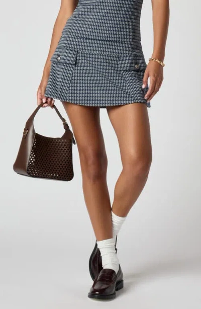 Florence By Mills Houndstooth Miniskort In Blue