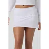 Florence By Mills Knit Miniskirt In White