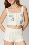 Florence By Mills Knit Tank Sweater In Neutral